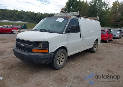 2009 Chevrolet Express G1500 from USA, damaged, VIN 1GCFG154991175068